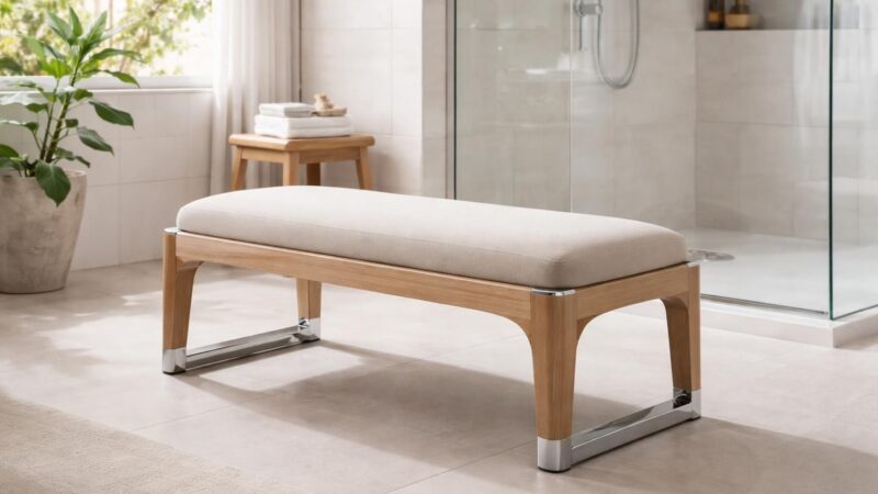 Siège de salle de bain design : alliez confort et esthétique moderne