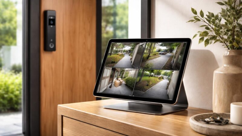 Sonnette + caméras : transformer une tablette iPad en poste de contrôle d’entrée