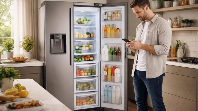 Un guide pour réinitialiser le frigo américain Samsung sans stress