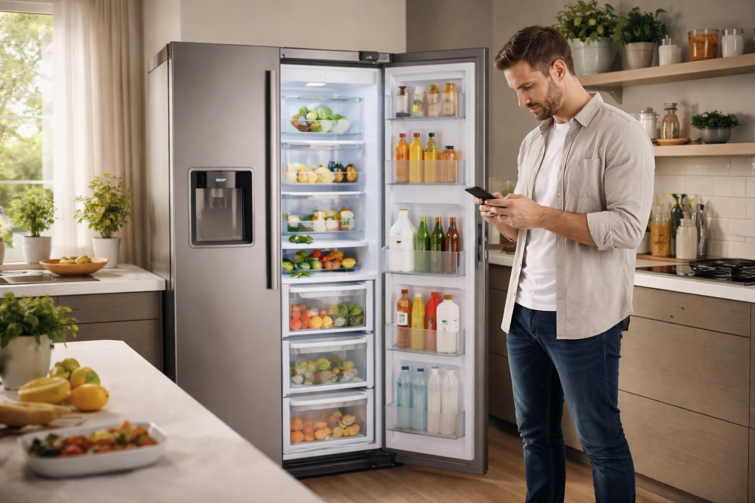 Un guide pour réinitialiser le frigo américain Samsung sans stress