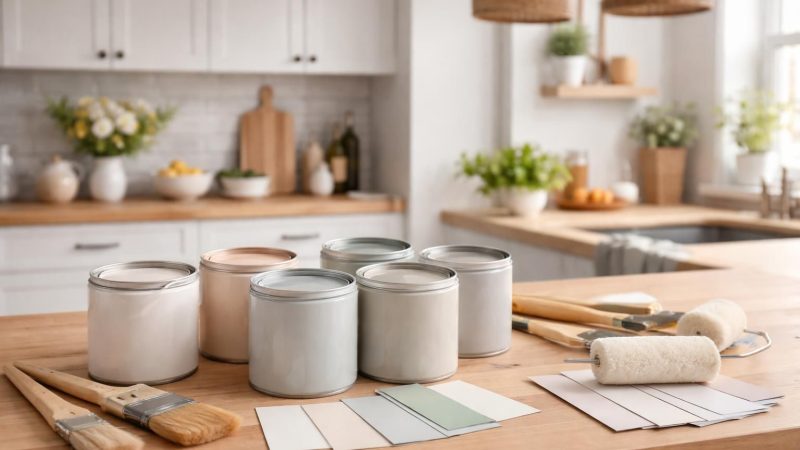 Peinture pour cuisine : quelles marques et quelles gammes choisir