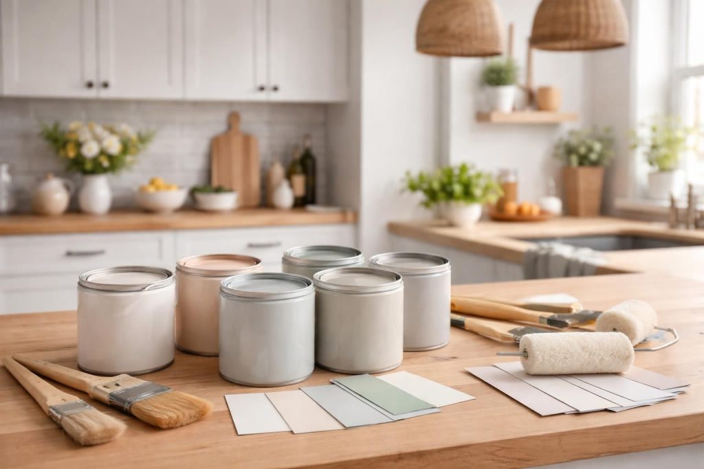 Peinture pour cuisine : quelles marques et quelles gammes choisir